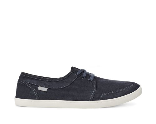 Sanuk Womens Pair O Dice Lace Navy Shoes | YBHGMZ416